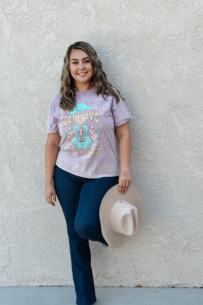 Cowboys and Country Music Graphic Tee