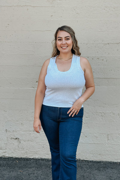 Sirena Rib Tank / Heather Grey