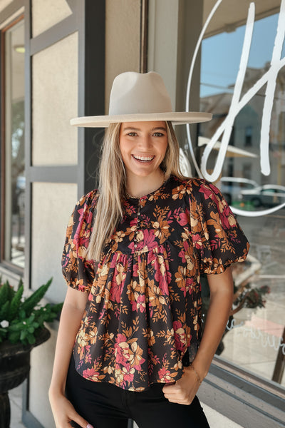 Soleil Floral Blouse