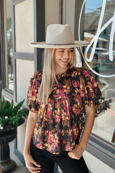 Soleil Floral Blouse