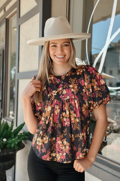 Soleil Floral Blouse