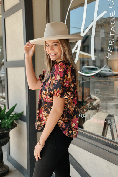 Soleil Floral Blouse