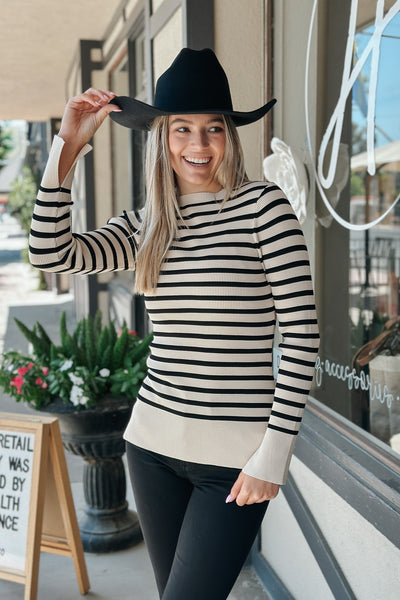 Teresa Striped Sweater