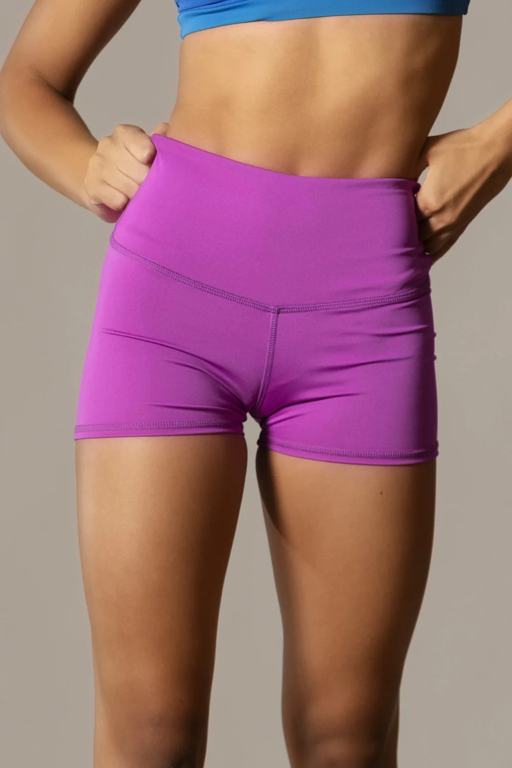 Tiger Friday Shorties Bootie Shorts / Grape