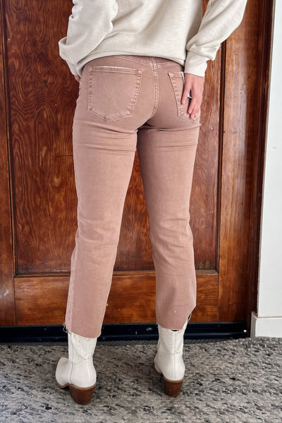 Melissa Mid Rise Crop Jeans