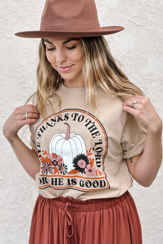 Give Thanks Graphic Tee