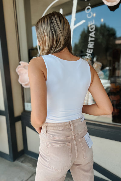Astrid Top / White *final sale*