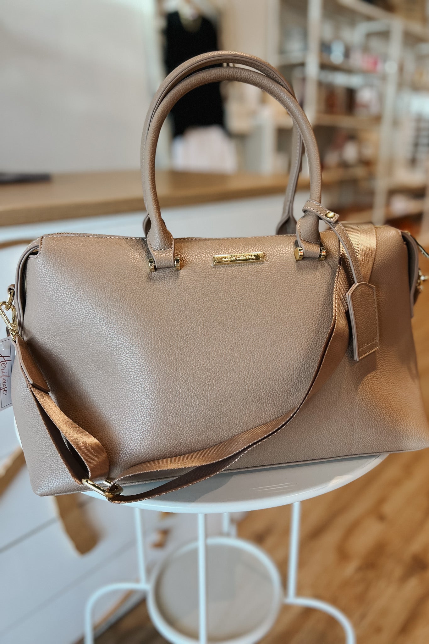Kensington Neutral Day Bag