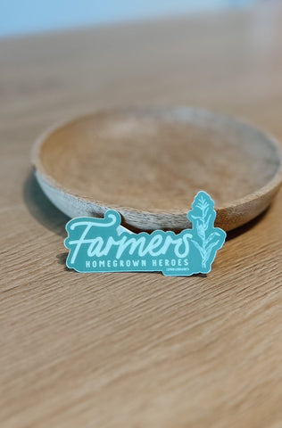 Farmers Homegrown Heroes Sticker