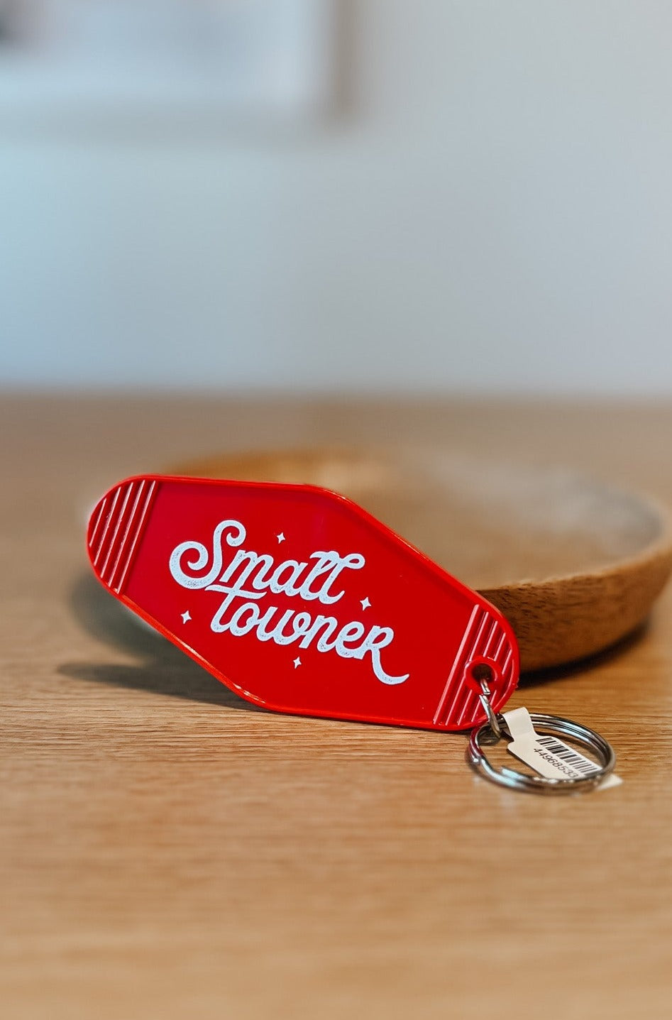 Small Towner Vintage Motel Keychain