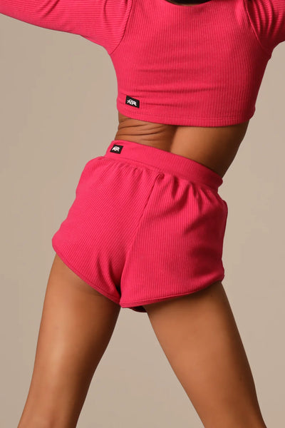 Tiger Friday Central Athletic Dance Shorts / Fuchsia