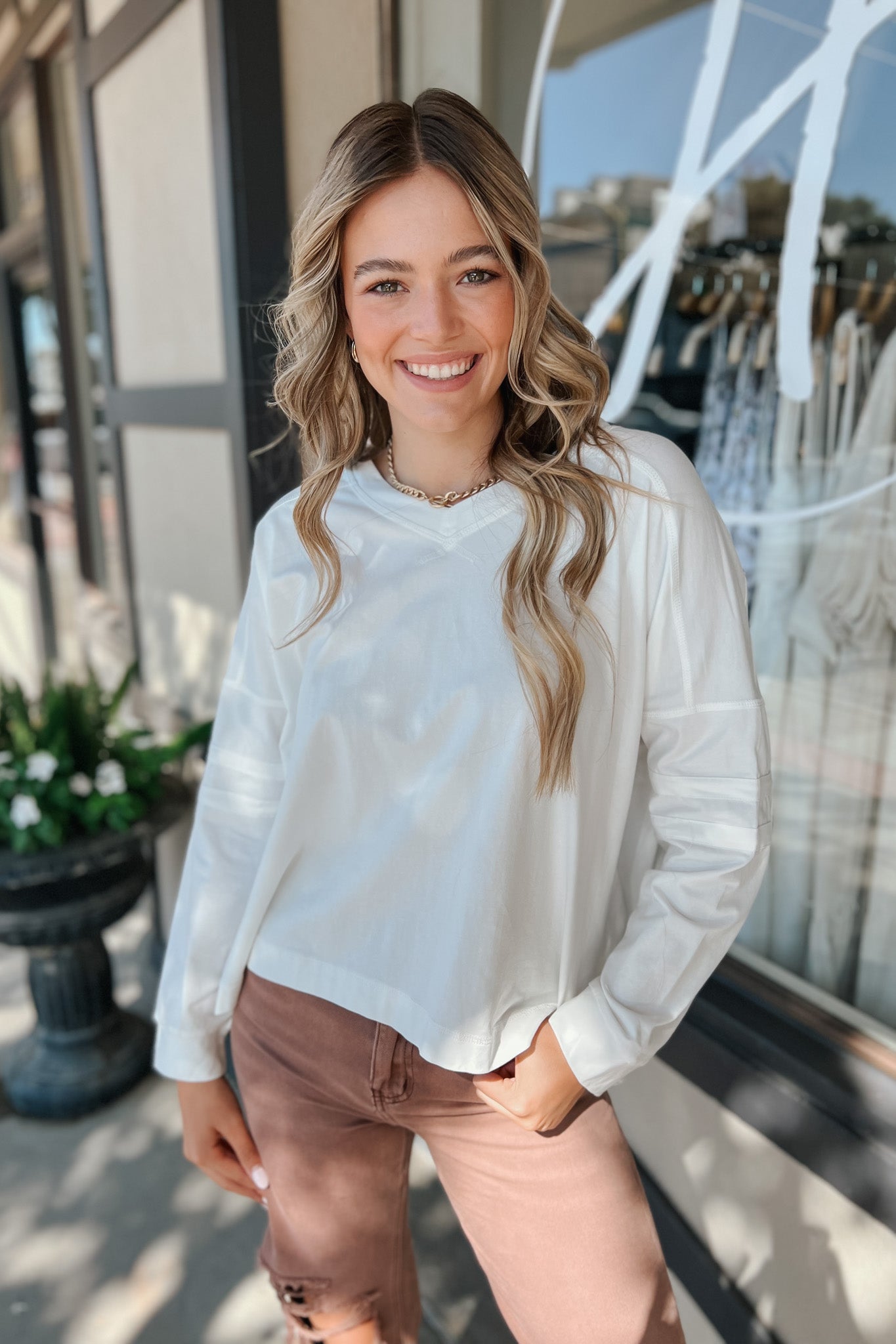 Beachy Nights Dolman Tee