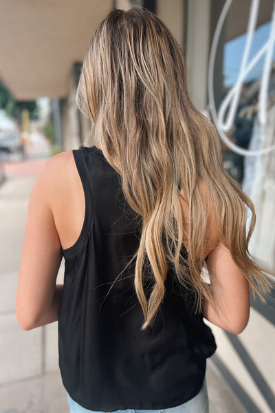 Vicky Satin Tank