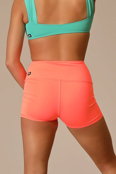 Tiger Friday Shorties Bootie Shorts / Coral