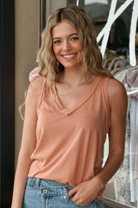 Bay Light Summer Tank / Ginger *final sale*
