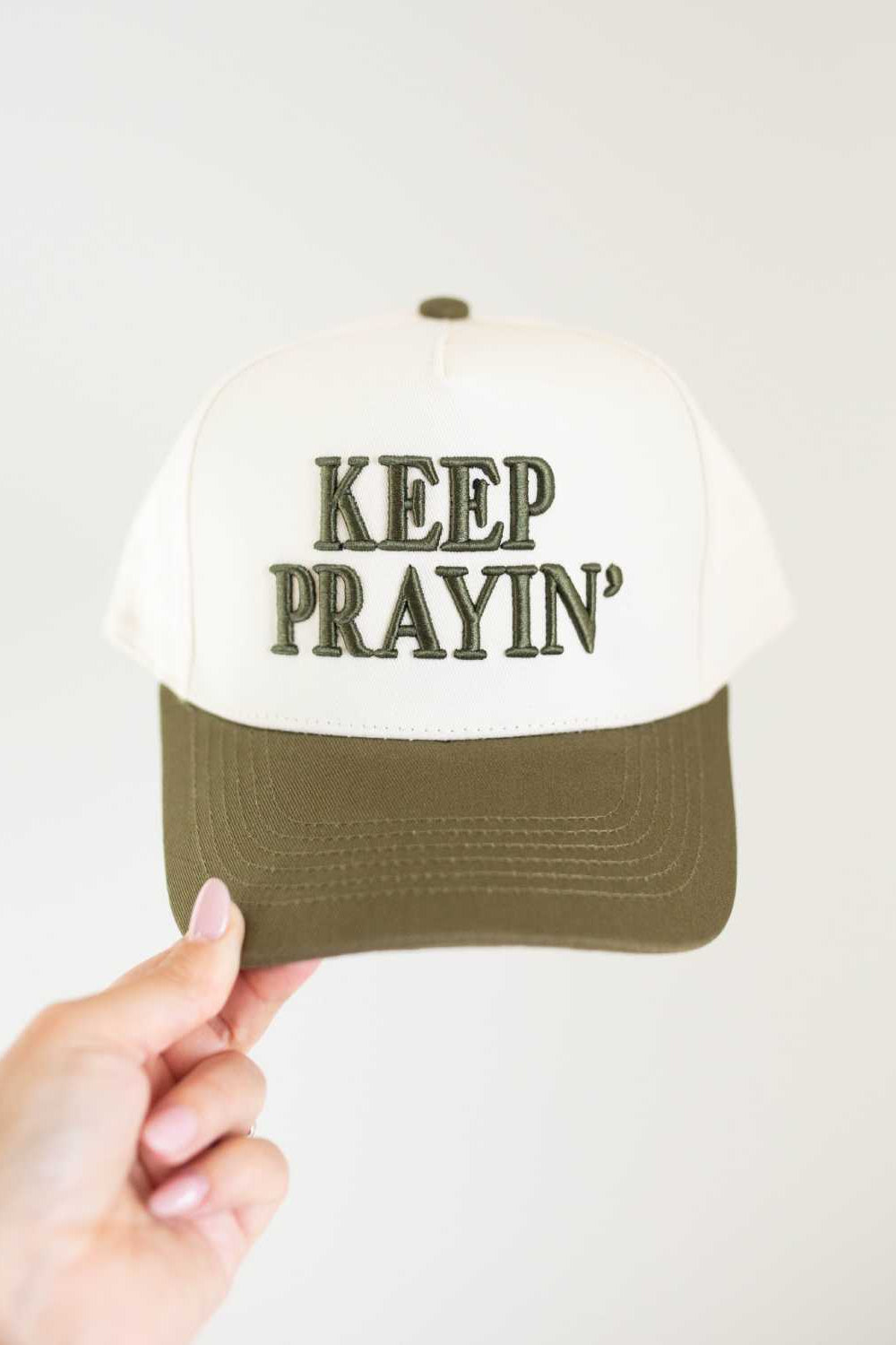 Legacy Of Love Keep Prayin' Hat