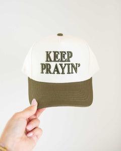 Legacy Of Love Keep Prayin' Hat