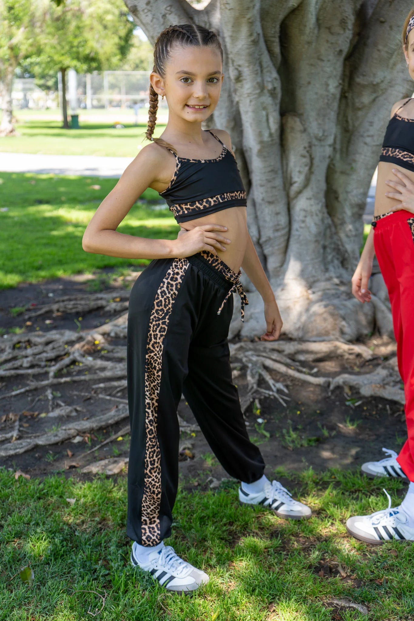 XoDanceCo Cheetahlicioius Joggers / Black