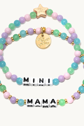 Little Words Project Bracelet / Mama and Mini Set
