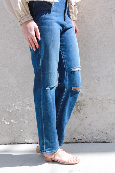 Saturday Straight Jean / Dark Denim