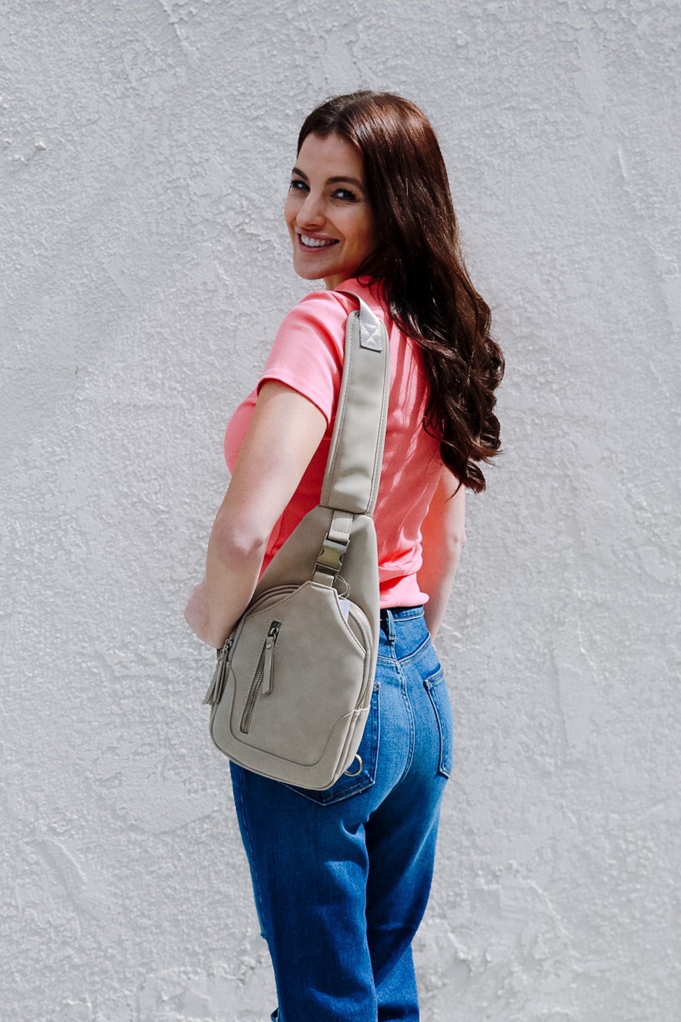 Samara Sling Bag / Taupe