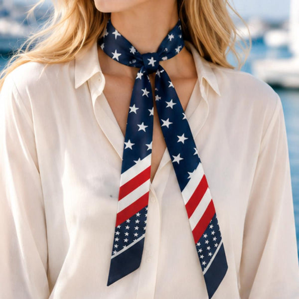 Patriotic Twilly Scarf