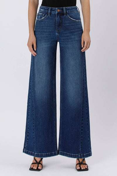Nicolette High Rise Wide Leg Jeans