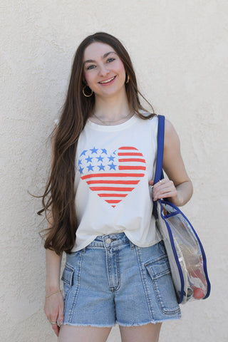 Stars & Stripes La Mer Tank by Z Supply