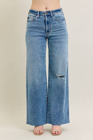 Judy Blue Conrad Vintage Wide Leg Jeans