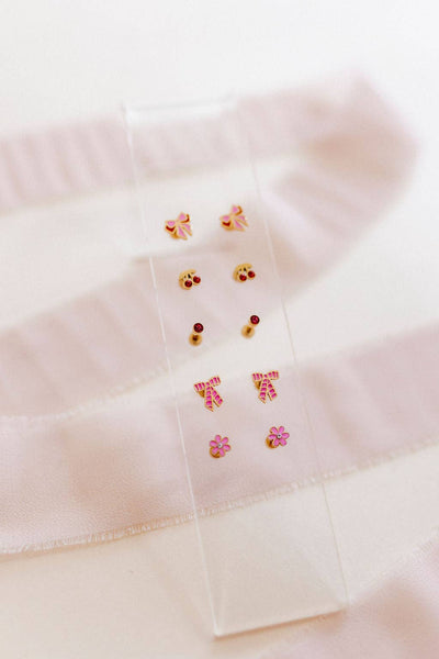 Linny Co. Collins Bow Stud Earrings