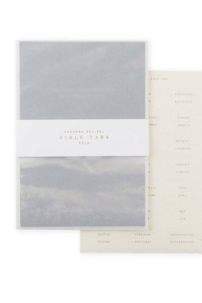 Hosanna Revival Bible Tabs / Gold Foiling