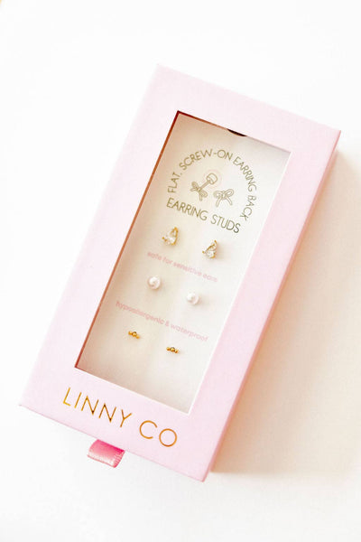 The Icon Screwback Stud Gift Set