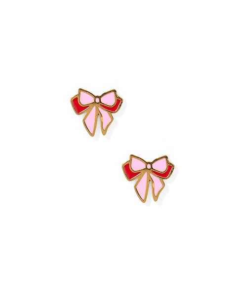 Linny Co. Collins Bow Stud Earrings