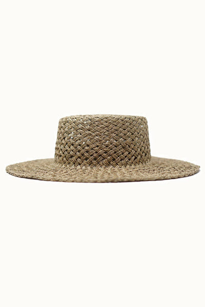 Ashira Seagrass Boater Hat