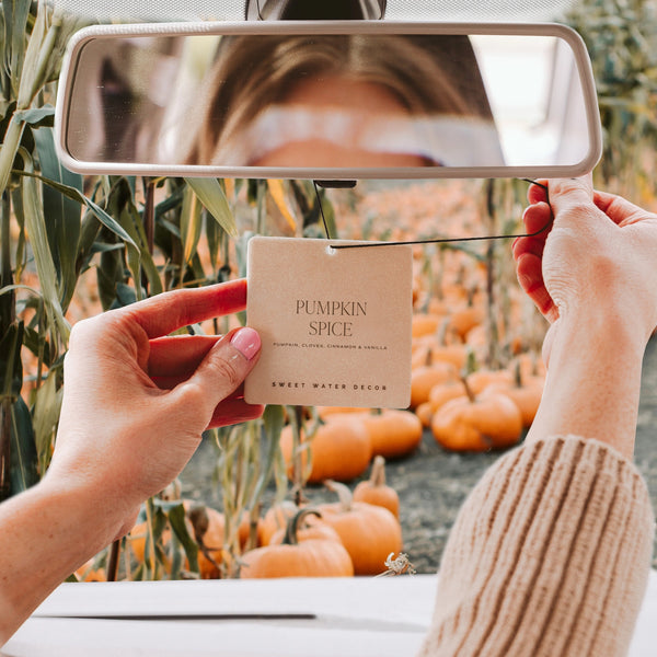 Hanging Air Freshener / Pumpkin Spice