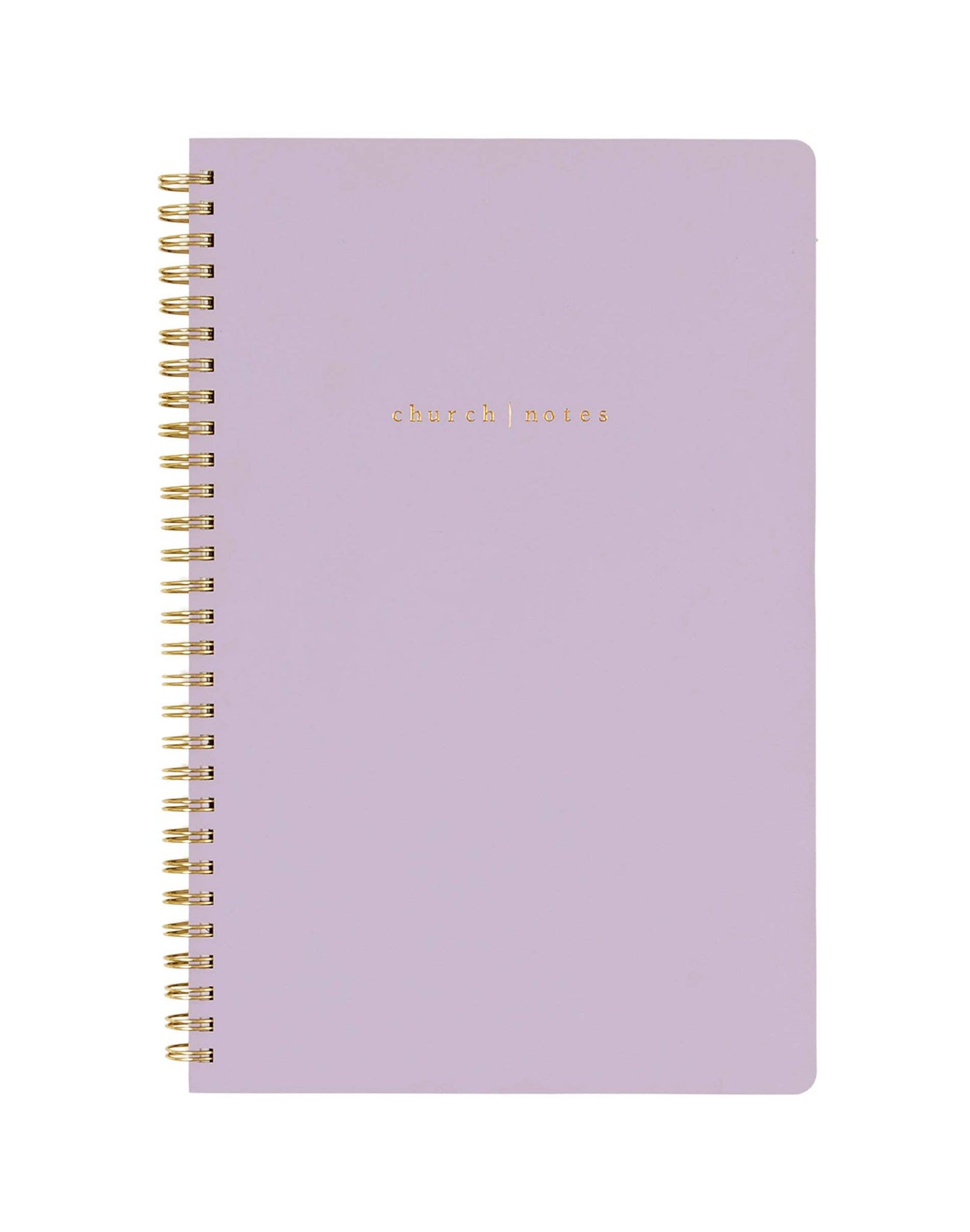 Church Notes Notebook / Lilac