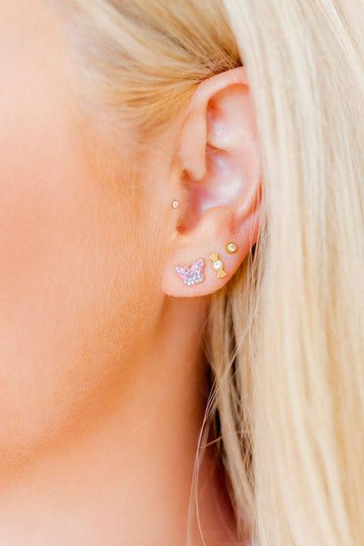 Bindi Butterfly Stud Earrings