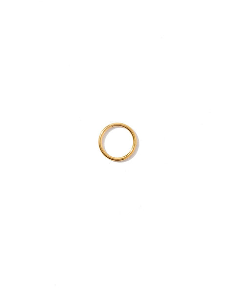 Ava Huggie Infinity Hoop Earrings / Gold 8mm