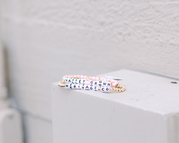 Little Words Project Bracelet x Heritage Co.