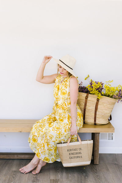 Colette Packable Fedora Hat / Ivory