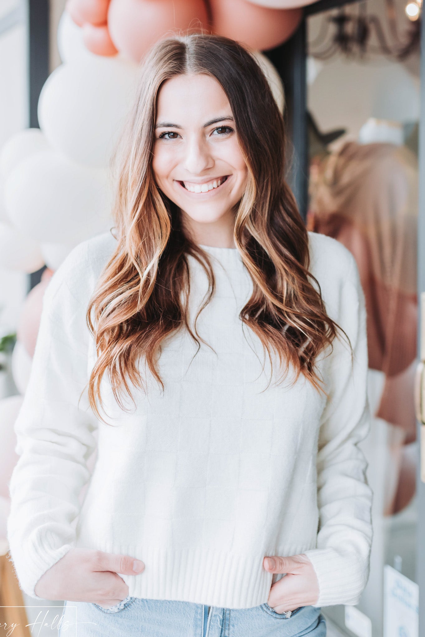 Hailey Cream Sweater