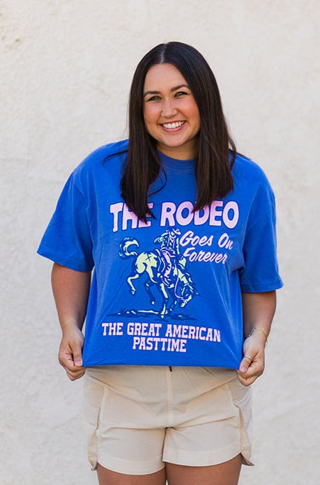 Rodeo Forever Graphic Tee / Blue