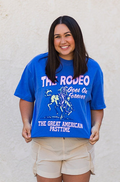 Rodeo Forever Graphic Tee / Blue