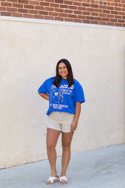 Rodeo Forever Graphic Tee / Blue