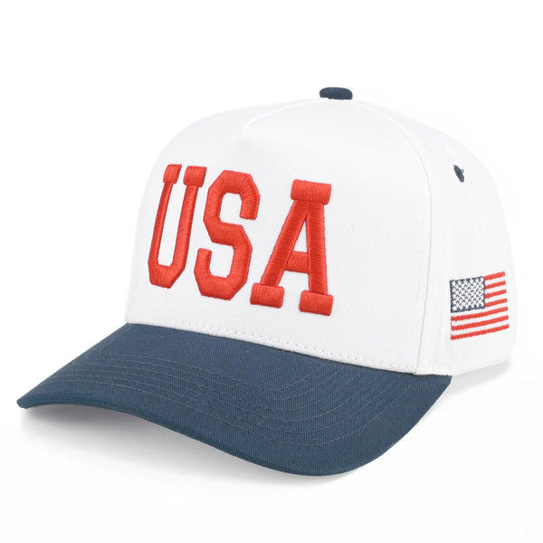 USA American Flag Trucker Hat