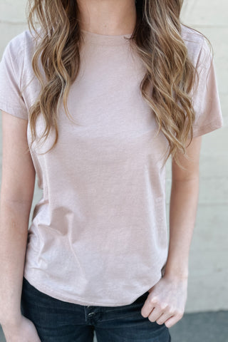Kyndra Tee / Vintage Pink *final sale*