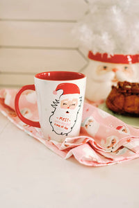 Most Wonderful Time Santa Mug