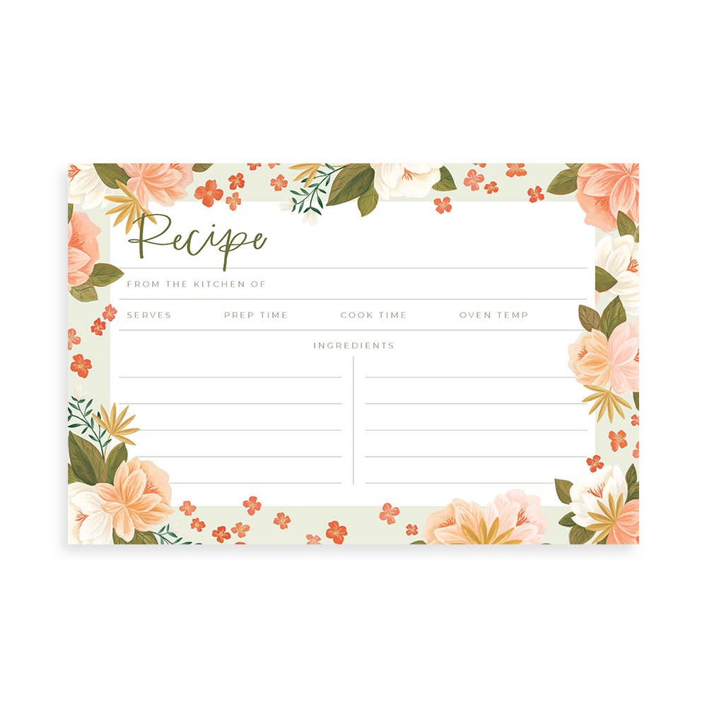 Palm Springs Recipe Card Set