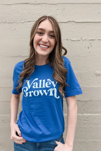 Valley Grown Tee / Blue