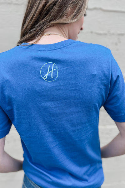 Valley Grown Tee / Blue